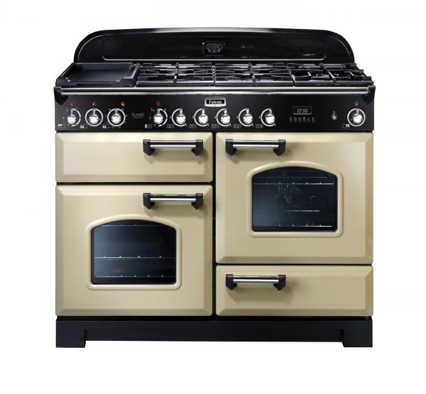 falcon classic deluxe 1100mm dual fuel freestanding cooker